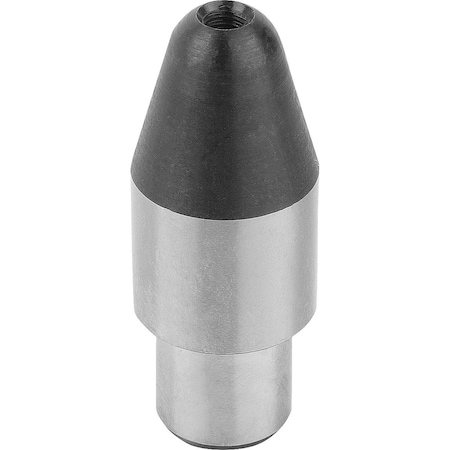 Kipp Locating Pin Long Version, Form:B, D1=8, D2=6, H=17, 4, Tool Steel K1094.308